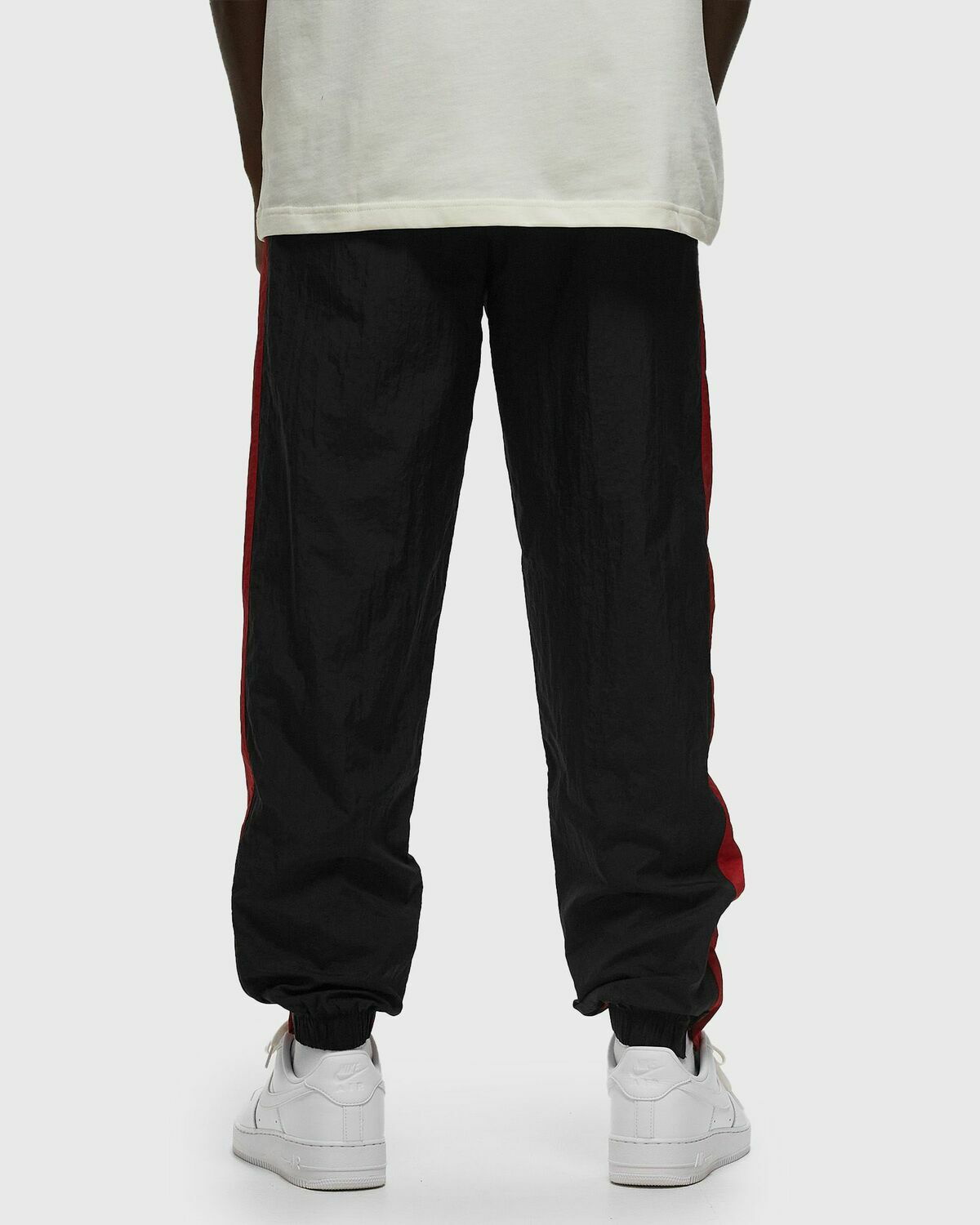 red black and white jordan sweatpants