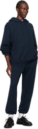 The Elder Statesman Navy Daily Sweatpants