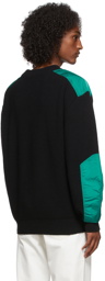 Isabel Marant Black & Green Denys Sweater