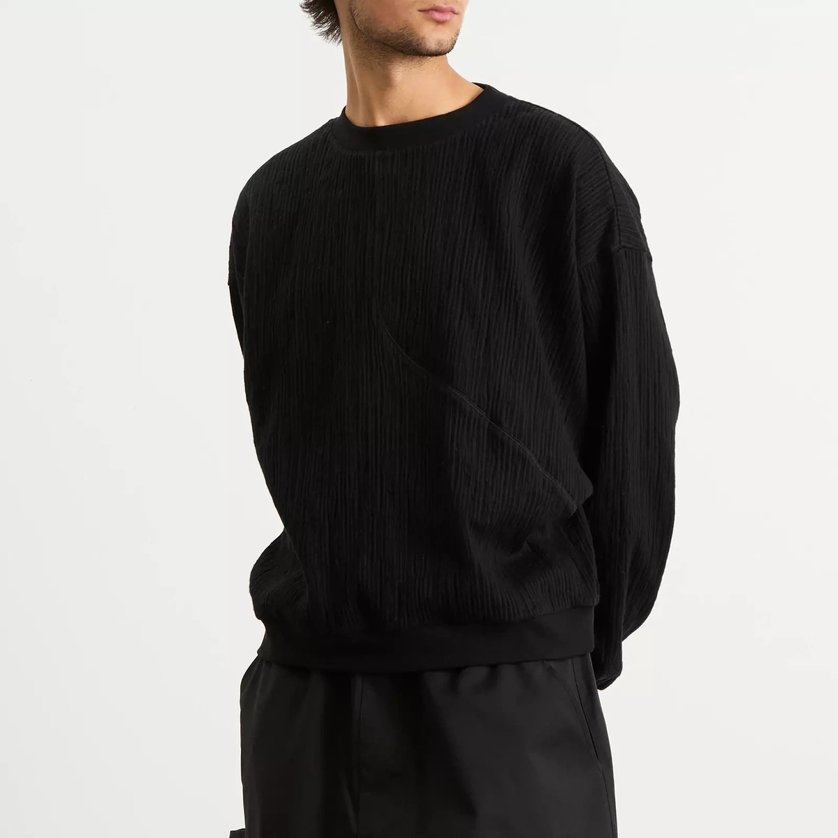 Gander Men's Heaton Sweat in Black