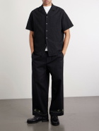Altea - Hadley Seersucker Cotton Shirt - Black