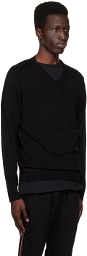 Paul Smith Black V-Neck Sweater
