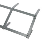 HAY Tape Coat Rack - Small in Charcoal 