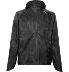 2XU - Pursuit AC Printed Waterproof Nylon Hooded Jacket - Gray