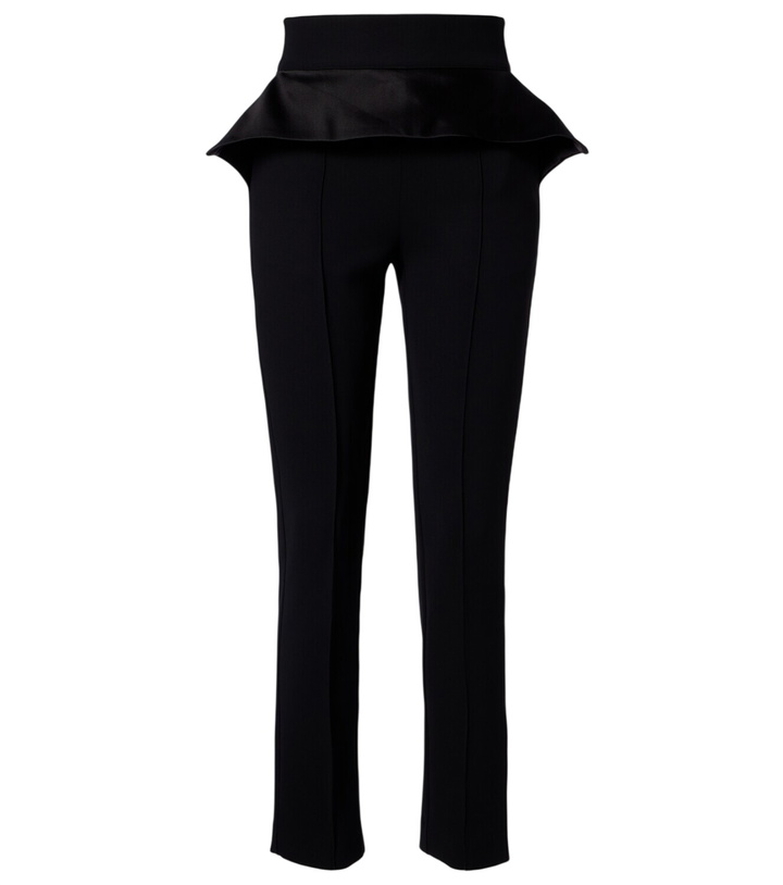 Photo: Maticevski Relate peplum satin slim pants