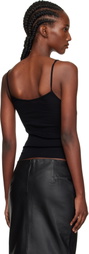 St. Agni Black Wool Baby Camisole
