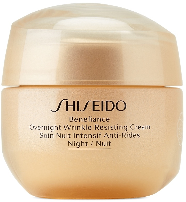 Photo: SHISEIDO Benefiance Overnight Wrinkle Resisting Cream, 50 mL