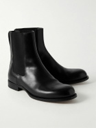 The Row - Novus Leather Chelsea Boots - Black