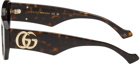 Gucci Tortoiseshell Cat-Eye Sunglasses