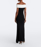 Roland Mouret Off-shoulder gown