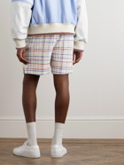 Thom Browne - Straight-Leg Logo-Appliquéd Cotton-Blend Tweed Drawstring Shorts - Multi