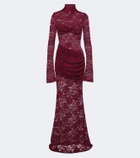 Bananhot Francisca guipure lace gown
