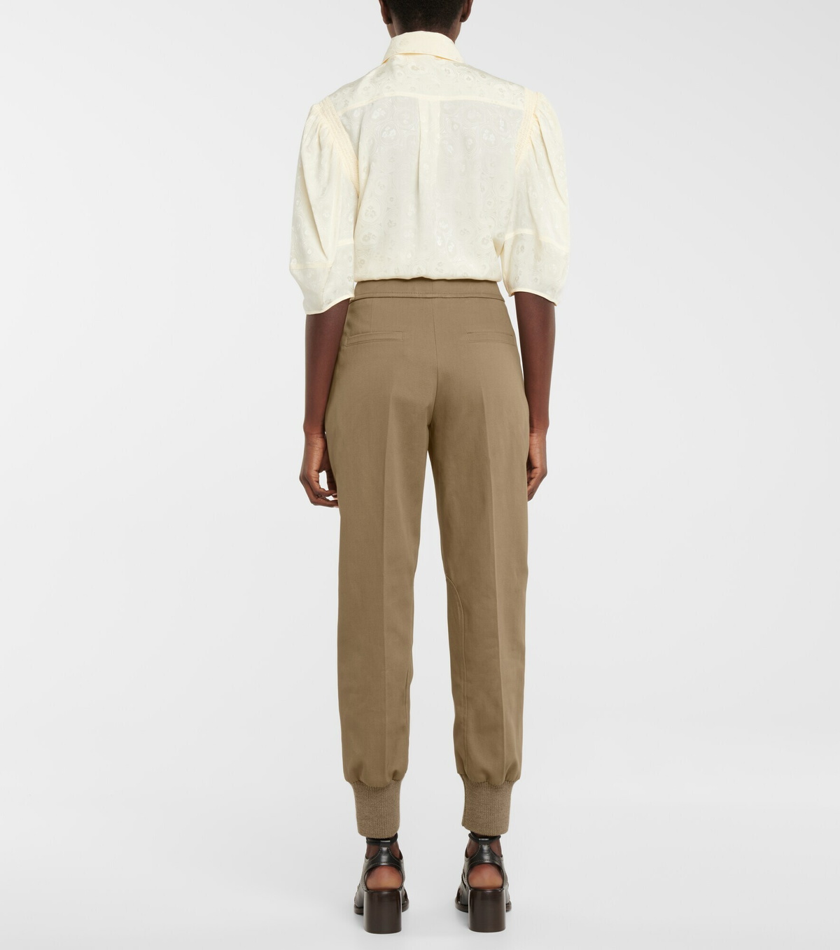CHLOE | MADE IN ITALY HIGH-RISE DENIM PANTS [USED]