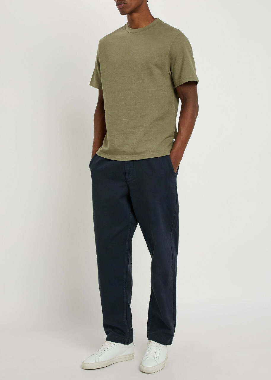 Wax London Dean Cotton T-shirt Green
