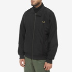 Fred Perry Authentic Men's Cord Panel Track Jacket in Black