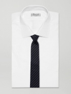 Thom Browne - 5.5cm Pinstriped Basketweave Virgin Wool-Blend Tie