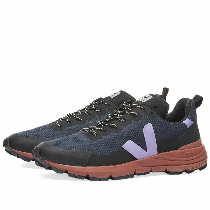 Photo: Veja Men's Dekkan Trail Sneakers in Navy/Lavender