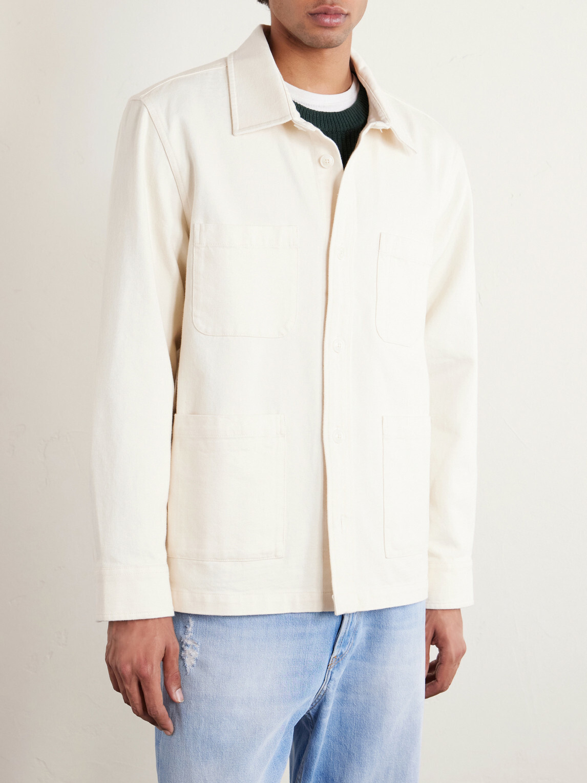 Corridor - Misha Cotton-Twill Overshirt - Neutrals