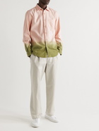 Portuguese Flannel - Dip-Dyed Cotton-Flannel Shirt - Pink