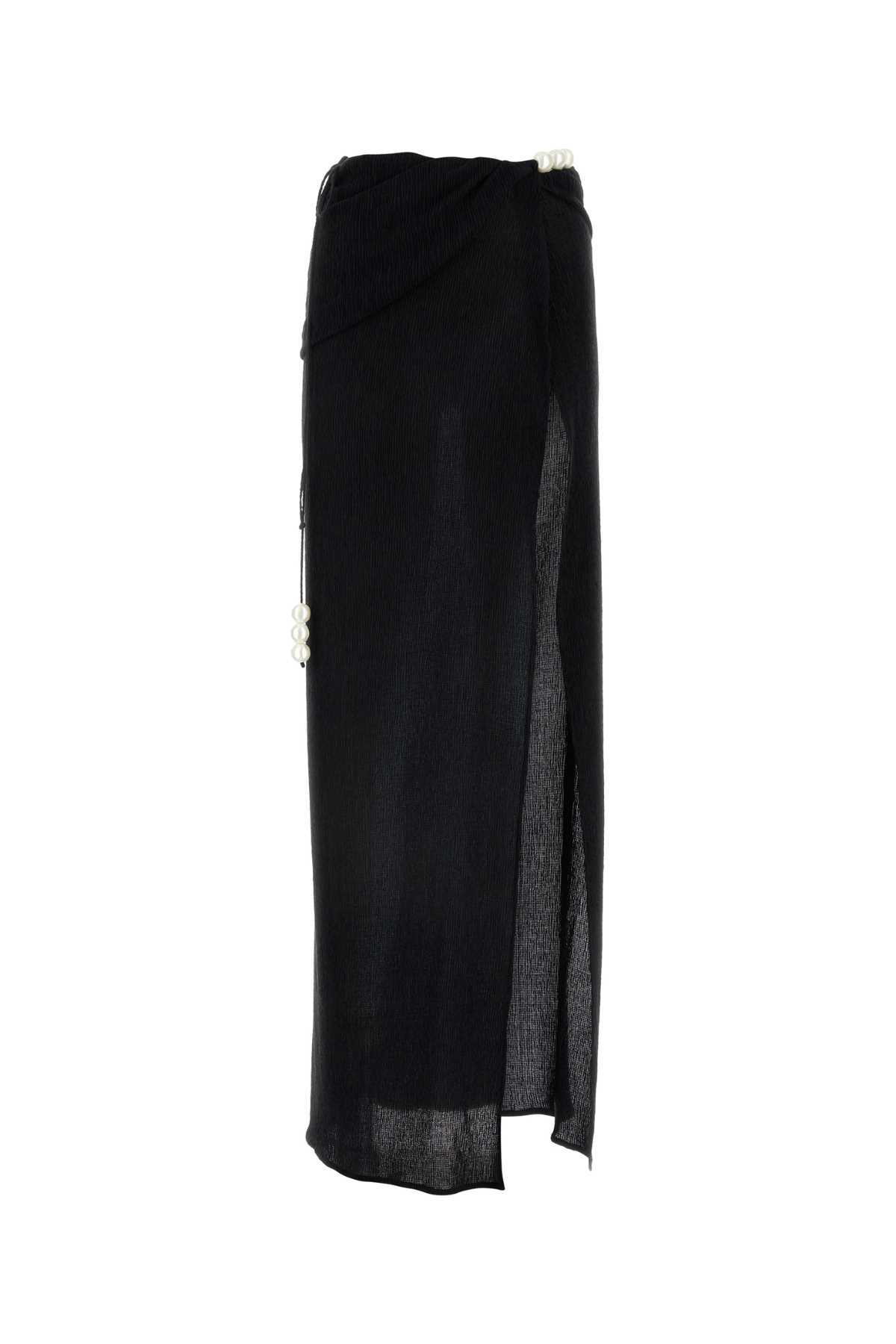関税込み】MAGDA BUTRYM HIP PLUNGE MAXI SKIRT