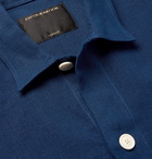 Favourbrook - Linen Overshirt - Blue