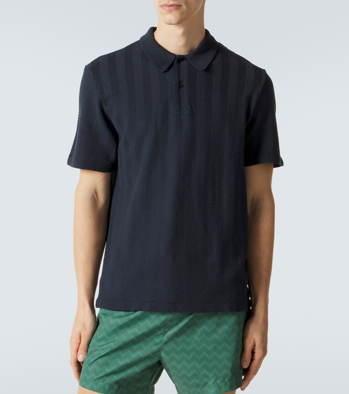 Missoni Cotton-blend polo shirt