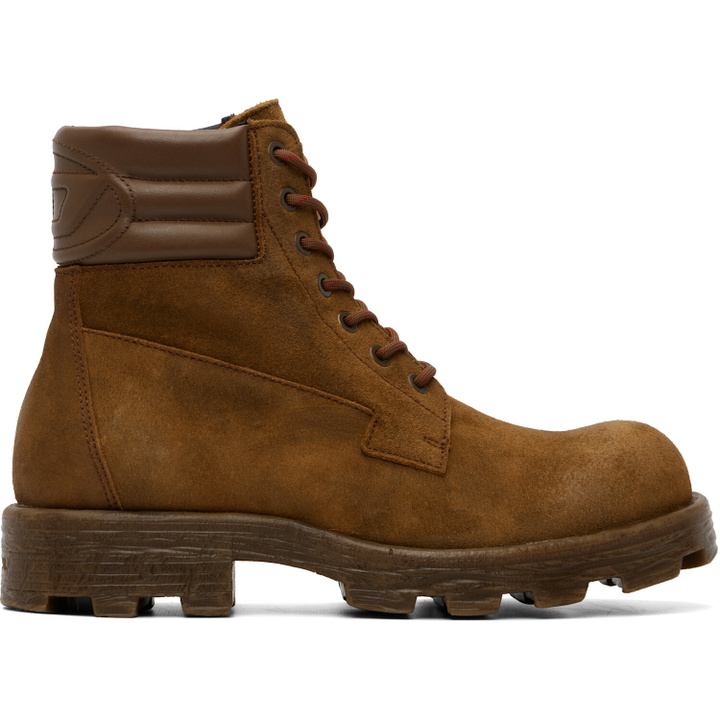Photo: Diesel Tan D-Hammer Combat Boots