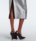 Magda Butrym Draped silk bustier dress