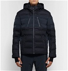 Aztech Mountain - Nuke Waterproof Wool-Blend and Shell Down Ski Jacket - Navy