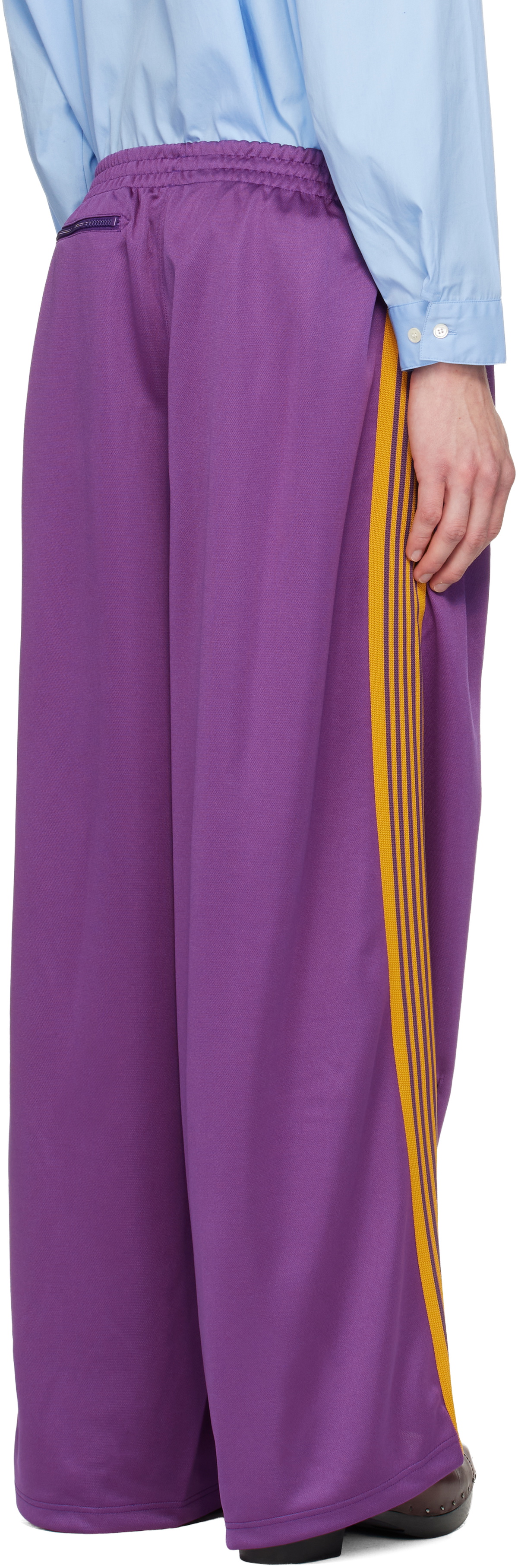 NEEDLES Purple H.D. Track Pants Needles