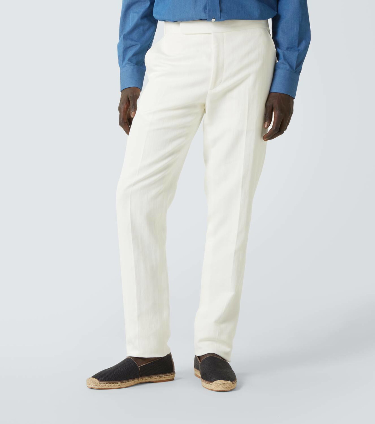 Ralph Lauren Purple Label Gregory cotton and linen suit