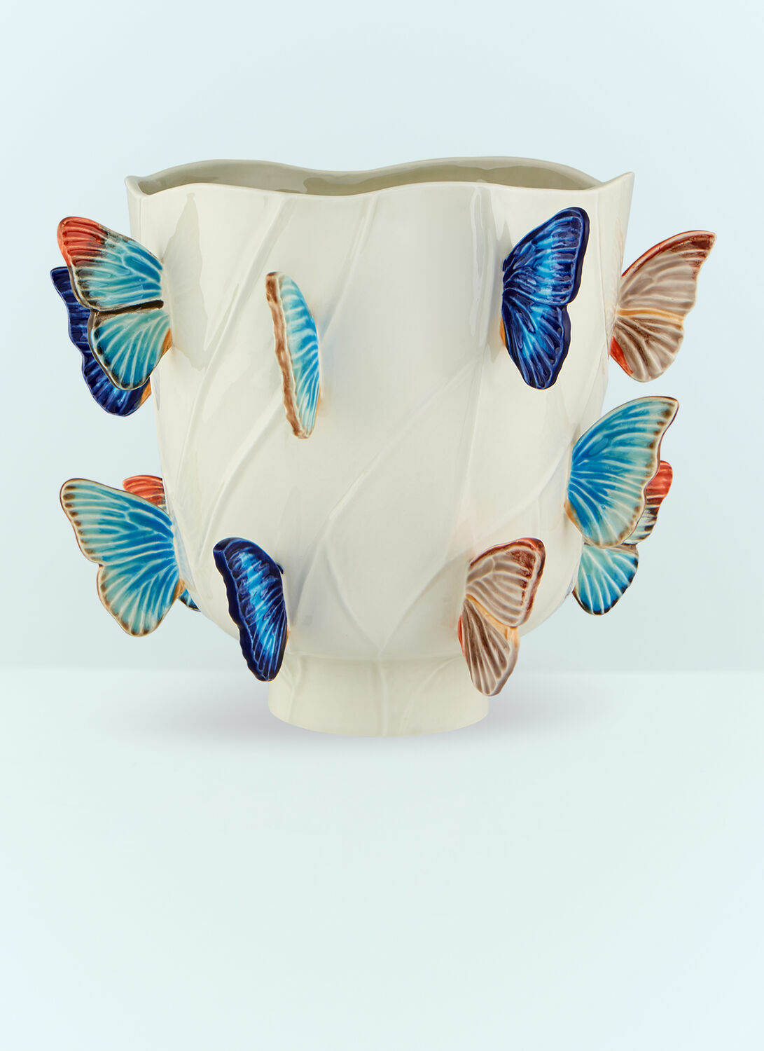 Bordallo Pinheiro Cloudy Butterflies Large Vase