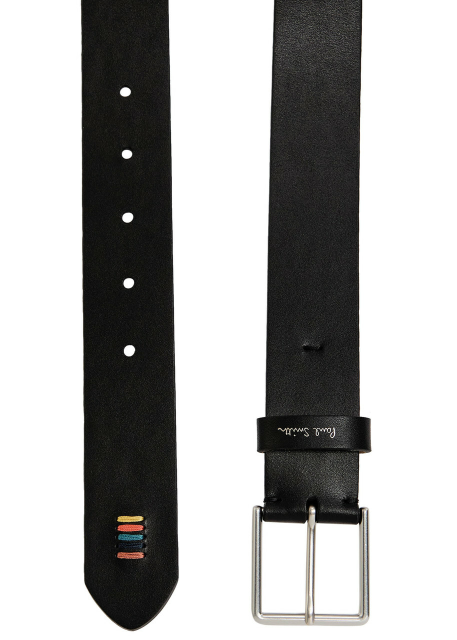 Paul Smith Leather Belt Black