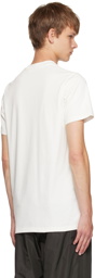 Moncler White Printed T-Shirt