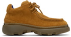 Burberry Tan Suede Creeper Mid Derbys