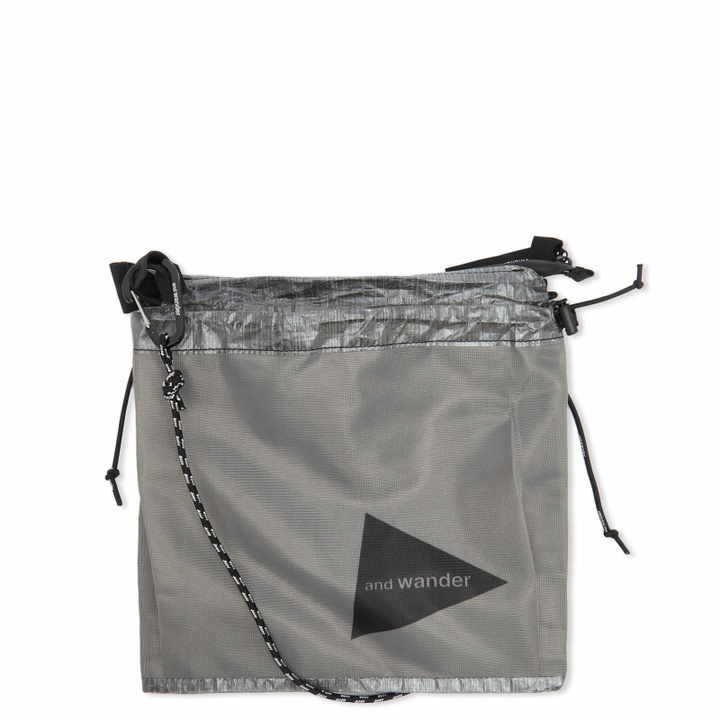 Photo: and wander Dyneema Sacoche in Charcoal 