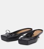 Jacquemus Les Mules Basses Ballet leather mules