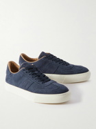 Tod's - Full-Grain Nubuck Sneakers - Blue