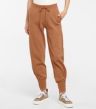 Chloe - Wool and silk-blend sweatpants