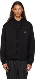 Hugo Black Logo Plaque Cardigan