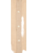 120% Lino Slim Fit Linen Shirt In Almond