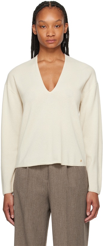 Photo: ANINE BING Off-White Athena Sweater