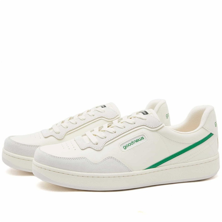 Photo: Good News Mack Sneakers in White/Green