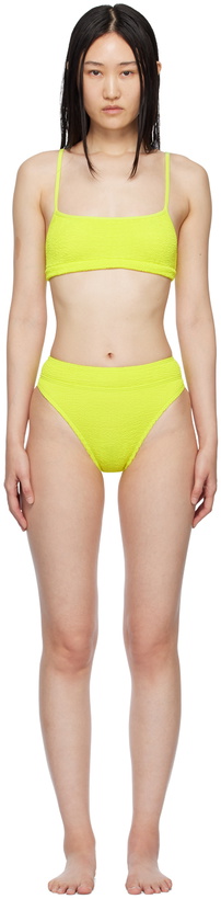 Photo: Bond-Eye Yellow Strap Saint & Savannah Bikini Set