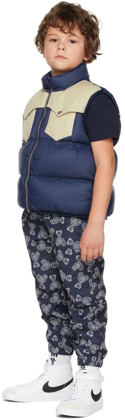 Palm Angels Childrens Boys Vest In Army