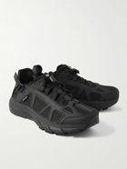 Salomon - TECHSONIC Ripstop and Rubber-Trimmed Faux Leather and Mesh Sneakers - Black