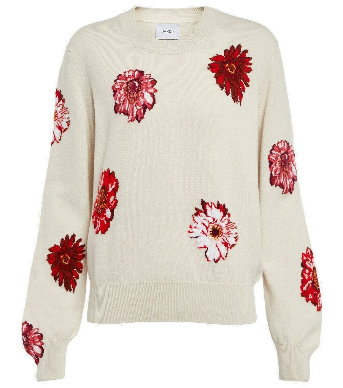 Photo: Barrie Intarsia cashmere blend sweater