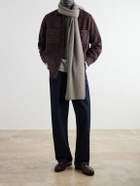 Johnstons of Elgin - Ribbed Cashmere Scarf