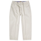 Human Made Men's Wide Cropped Pants in White