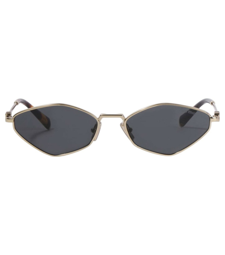 Photo: Miu Miu Logo sunglasses